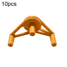 10 clip LST regolabili per stelo di piante piegabili per allenamento a basso stress raccoglitore di coltivazione idroponica (arancione)