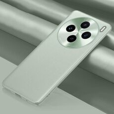 Custodia per telefono antiurto all-inclusive in pelle tinta unita per vivo X100s (verde)