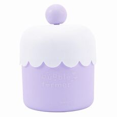 Bottiglia schiumogena portatile per schiumare il latte detergente per il viso (blu)