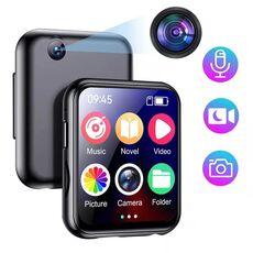Lettore MP3 A30 con fotocamera digitale FHD 720P Lettore audio Bluetooth 5.4 senza perdita di dati da 16 GB