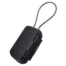 Cassetta di sicurezza per chiavi del telefono cellulare della piscina, impermeabile all'aperto, per la password della spiaggia (nero)
