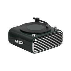 YJQ-D10 Giradischi portatile da tavolo retrò con altoparlante Bluetooth (verde)
