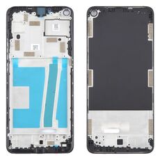 Per HTC U20 5G alloggiamento anteriore originale cornice LCD con cornice (nero)