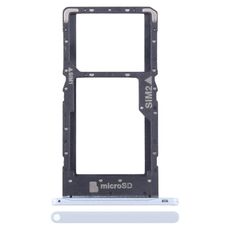 Per HTC U20 5G Vassoio scheda SIM originale + Vassoio scheda SIM/Micro SD (Bianco)