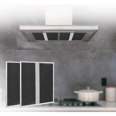 Per cappa da cucina Broan S97020466 Broan-NuTone BPSF36 2 pezzi parte di ricambio del filtro