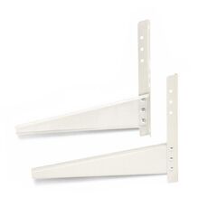 AC1512 1-2HP Staffa per unità esterna in acciaio laminato a freddo addensato Staffa per unità esterna Supporto per montaggio a parete per condizionatore d'aria universale
