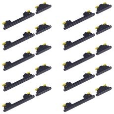 Per Samsung Galaxy A54 SM-A546B 10 pezzi Pulsante di accensione originale e pulsante di controllo del volume (nero)