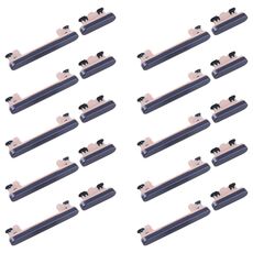 Per Samsung Galaxy A55 SM-A556B 10 pezzi Pulsante di accensione originale e pulsante di controllo del volume (blu)