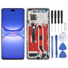 Per Huawei Nova 12 Pro Originale LCD Screen Digitizer assemblaggio completo con cornice (Argento)