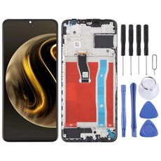 Per Huawei Nova Y72 Schermo LCD originale digitalizzatore assemblaggio completo con cornice (nero)