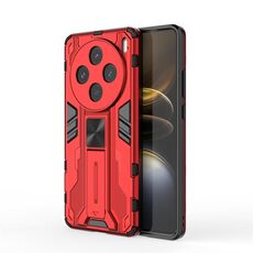 Custodia per telefono TPU ibrida per PC Supersonic Armor per vivo X100s (rossa)