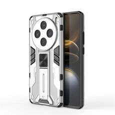 Custodia per telefono TPU ibrida per PC Supersonic Armor per vivo X100s (argento)