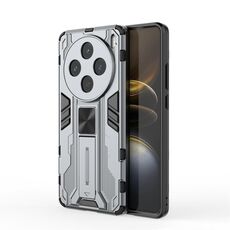Custodia per telefono TPU ibrida per PC Supersonic Armor per vivo X100s (grigio)