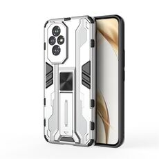 Per Honor 200 Custodia per telefono ibrida in TPU Supersonic Armor per PC (argento)