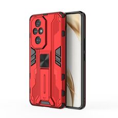 Custodia per telefono TPU ibrida per PC Supersonic Armor per Honor 200 Pro (rossa)