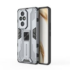 Custodia per telefono TPU ibrida per PC Supersonic Armor per Honor 200 Pro (grigio)