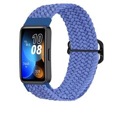 Per cinturino intrecciato con fibbia scorrevole regolabile Huawei Band 9 (blu)