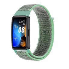Per cinturino Huawei Watch 9/9 NFC cinturino in nylon con gancio e chiusura ad anello (blu mare)