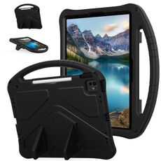 Per iPad Air 13 2024 Custodia tablet antiurto EVA con supporto (nero)