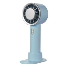 WX-633 Ventilatore portatile estivo Ventilatore da tavolo con compressione fredda a semiconduttore a 3 velocità (Baby Blue)