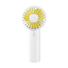 F10 Mini ventola di raffreddamento portatile ricaricabile a 3 velocità del vento(Bianco)