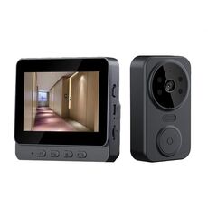 Campanello citofono visivo wireless 2.4G Schermo IPS da 4,3 pollici con visione notturna del monitor della fotocamera