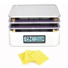 Mini display a LED da tavolo a temperatura costante per saldatura da 65 W, modello: con spugna pulita