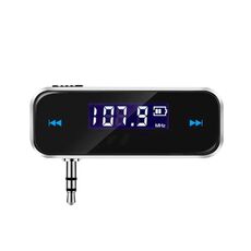 FM-01 Trasmettitore FM audio musicale da 3,5 mm Mini lettore MP3 per auto wireless