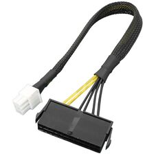 Per cavo di conversione scheda madre alimentatore Acer da 24P a 6P ATX, modello: set netto 30 cm