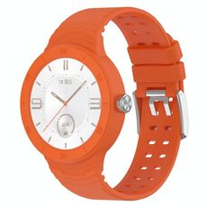 Per Huawei Watch GT Cyber ​​Cinturino per orologio integrato traspirante in silicone (arancione)