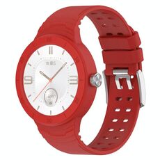 Per Huawei Watch GT Cyber cinturino integrato traspirante in silicone (rosso)