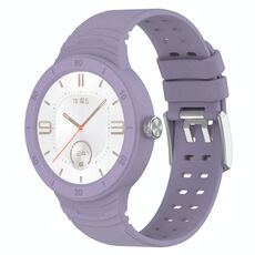 Cinturino integrato traspirante in silicone per Huawei Watch GT Cyber (viola)