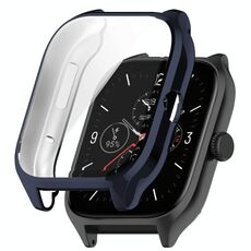 Per Amazfit GTS 4 Custodia per orologio completamente chiusa in TPU (blu scuro)