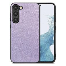 Per Samsung Galaxy S23+ 5G Cover posteriore in pelle color flow (lavanda)