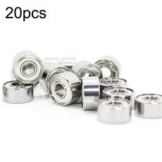 693ZZ 20pcs 3x8x4mm Cuscinetto in miniatura Soldi Dot Machine Motore Aria condizionata Attrezzi da pesca Cuscinetto speciale