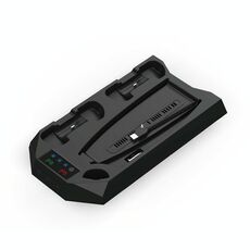Per PS5 DE/UHD 2 in 1 console portatile base ventola di raffreddamento (nero)