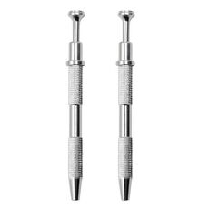 2pcs IC Chip Picker Componenti elettronici Componenti Picker Condensatore IC Grabber Clip(Argento)