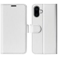 Per iPhone 16 Plus Custodia per telefono in pelle con vibrazione orizzontale R64 (bianca)