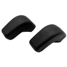 Per 07-23 Jeep Wrangler JK/JL/JT Copertura del gancio del rimorchio del paraurti anteriore (nero)