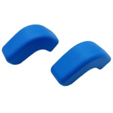 Per 07-23 Jeep Wrangler JK/JL/JT Copertura del gancio del rimorchio del paraurti anteriore (blu)