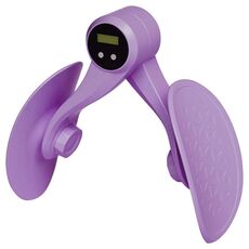 Gambe con clip per yoga Allenatore per muscoli pelvici Esercizi di Kegel Riparazione postpartum Attrezzatura per gambe sottili, Colore: Modello di conteggio viola