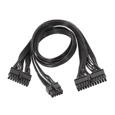 60 cm per EVGA da 10 pin/18 pin a 24 pin cavo piatto modulo cavo scheda grafica blocco cavo
