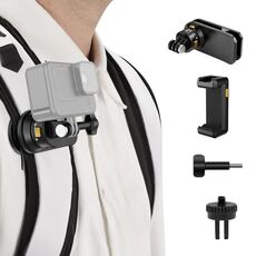 Clip magnetica universale per zaino a sgancio rapido per fotocamere sportive, specifiche: con clip per telefono