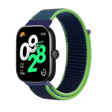 Per Rendmi Watch 4 cinturino in nylon con gancio e chiusura ad anello (colore lime)