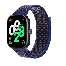 Per Rendmi Watch 4 cinturino in nylon con gancio e chiusura ad anello (colore indaco)