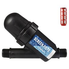 Filtro per il risparmio idrico Microspray per irrigazione agricola, contenitore in rete di acciaio inossidabile di tipo Y, specifiche: 1 pollice