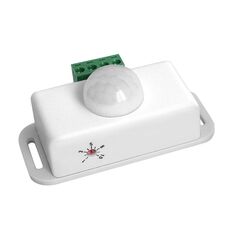 PIR-8 12V / 24V Sensore a banda per lampada a infrarossi Controller a cinghia per luce a bassa pressione (bianco)