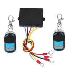 Controller per interruttore wireless con relè per verricello elettrico per auto, specifica: 2 telecomandi