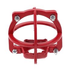 Staffa di copertura protettiva per testina antincendio non smontabile, stile: per sprinkler rosso a 4 punti