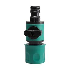 Valvola per raccordi per tubi flessibili per lavaggio auto con connettore per irrigatore per acqua da giardino, modello: valvola per ciuccio singolo